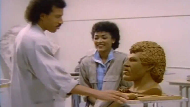 We Now Know What Happened To That Creepy Bust From Lionel Richie’s ‘Hello’ Video