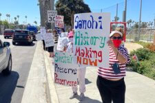 protest Santa Monica High