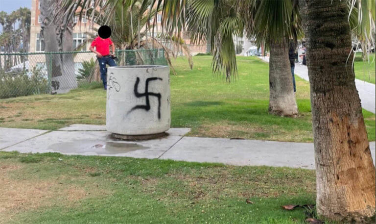 Swastika Found In Santa Monica Park