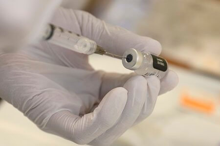 Pfizer vaccine shot