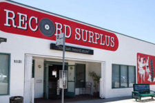 Record Surplus front sign