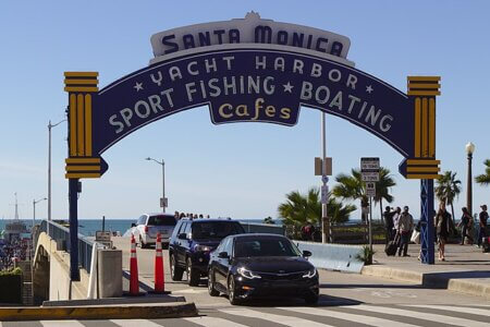 Santa Monica Pier Entrance