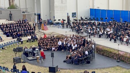 Stairway of the Stars at Santa Monica High School