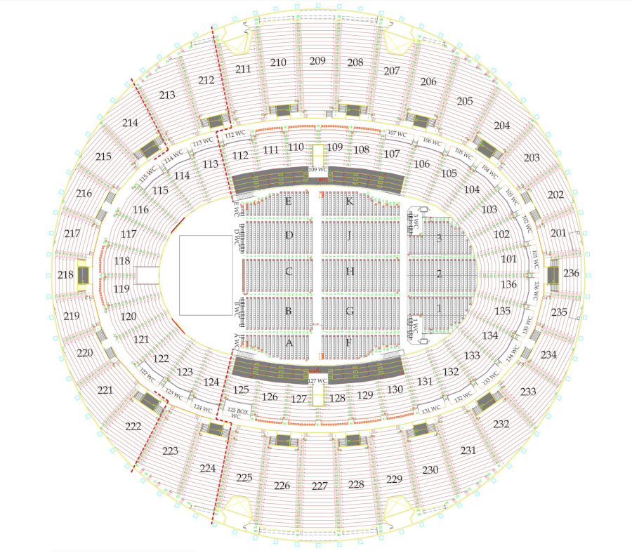 Kia Forum Seating Chart | Santa Monica Sun