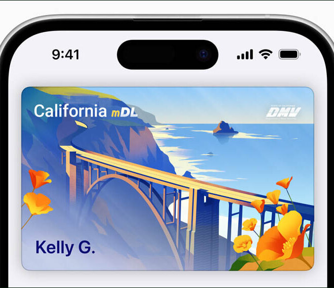 California drivers licenses can now be added to Apple Wallet