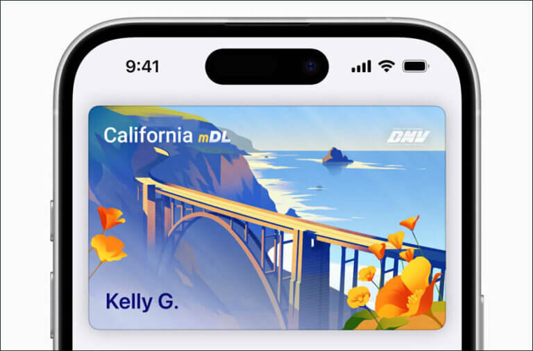 California drivers licenses can now be added to Apple Wallet