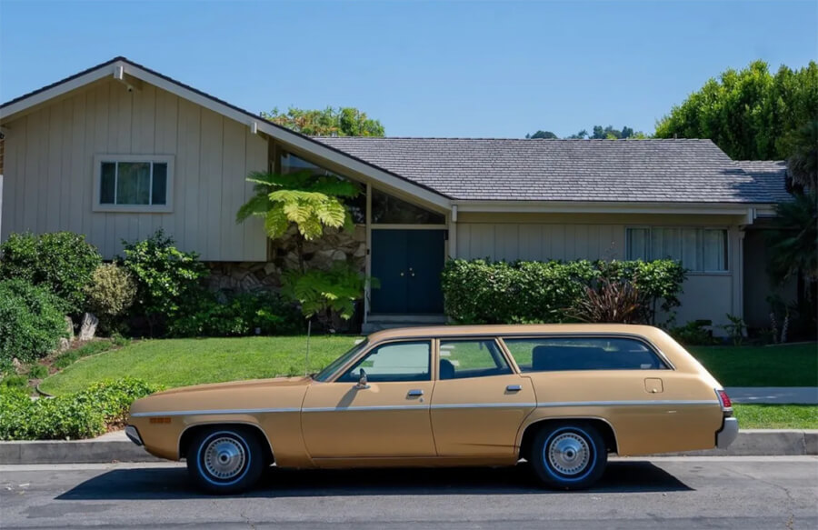 The Brady Bunch house in Studio City