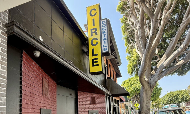 Circle bar in Santa Monica, California