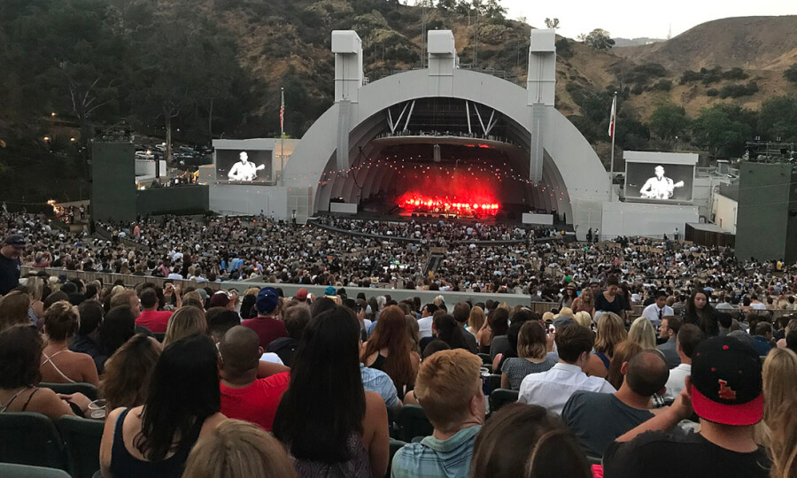 Hollywood Bowl audience Los Angeles