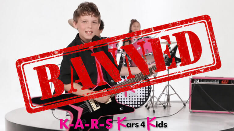 Kars4Kids ad banned in California