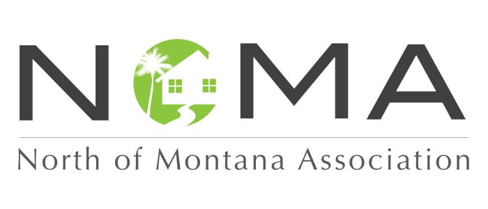 North of Montana Association banner and logo