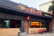 The exterior of Vito's Pizza in Santa Monica
