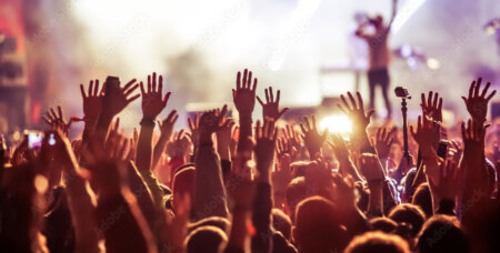 crowd at concert
