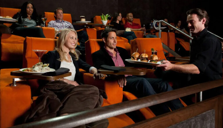 interior of iPic Theater in Westood