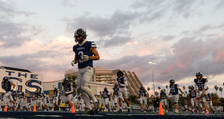 Santa Monica High School football player