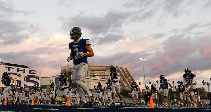 Santa Monica High School football player